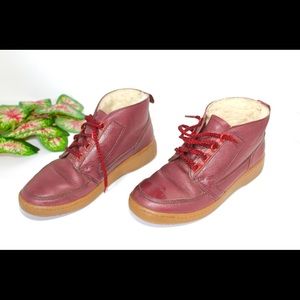 Bates Floaters leather ankle boots. Vintage.